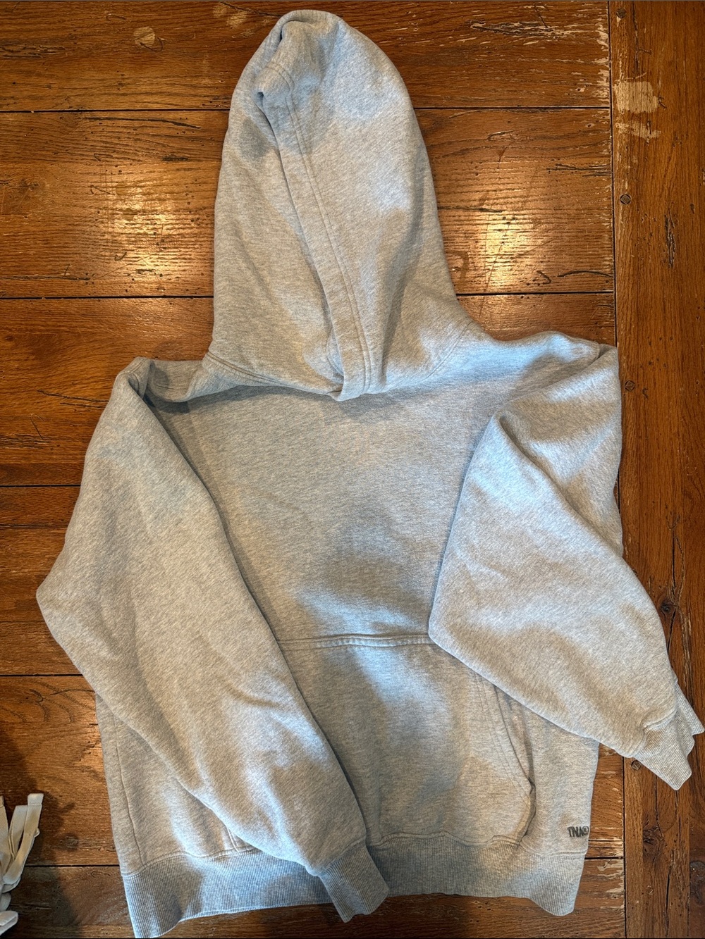 Aritzia Light Heather Gray Hoodie Sweatshirt